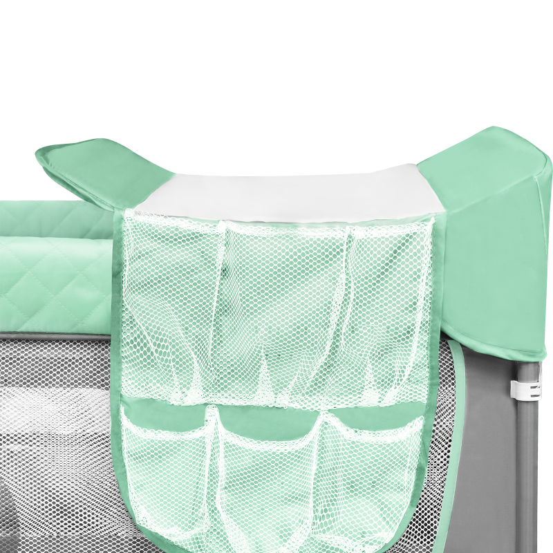 Lionelo Flower Turquoise — Lit bébé 2en1