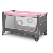 Lionelo Flower Flamingo — Lit bébé 2en1