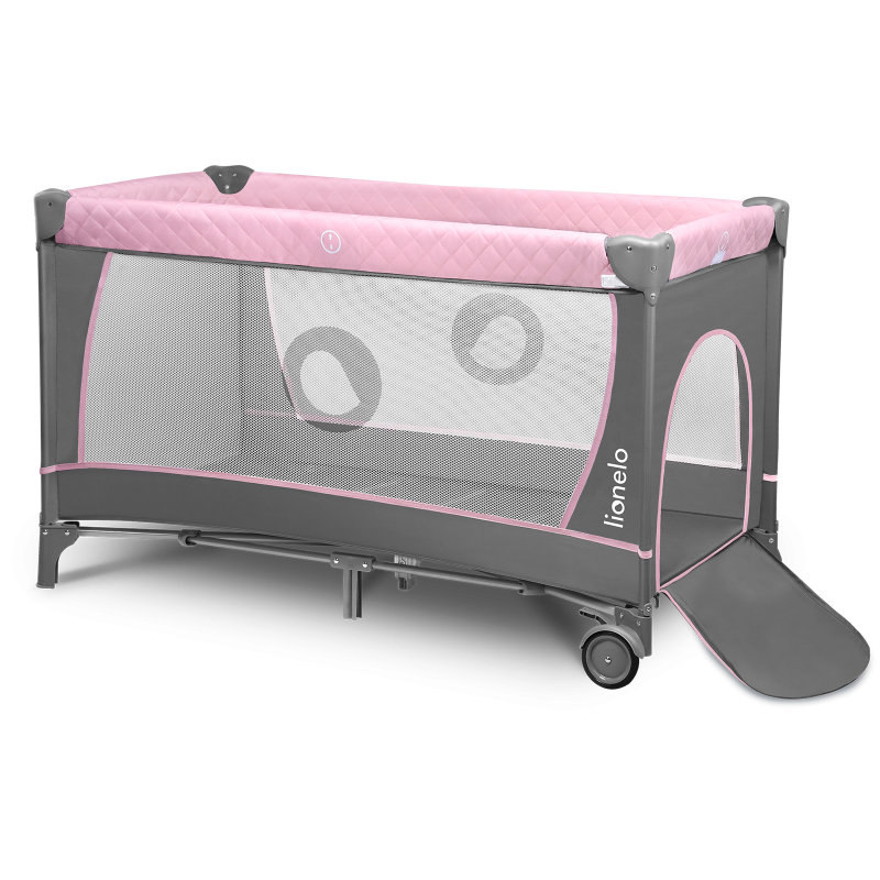 Lionelo Flower Flamingo — Lit bébé 2en1