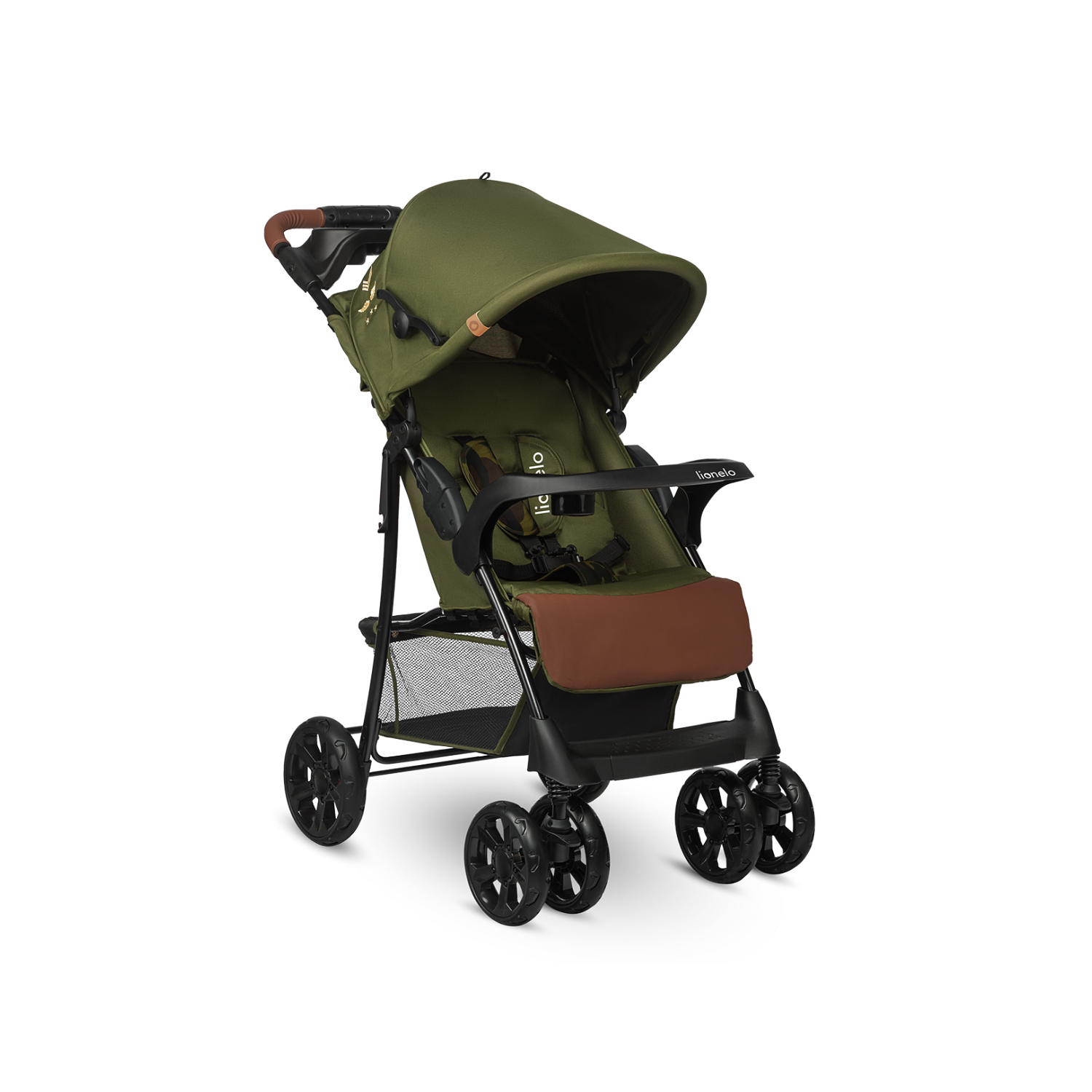 Lionelo Emma Plus Forest Green — Poussette