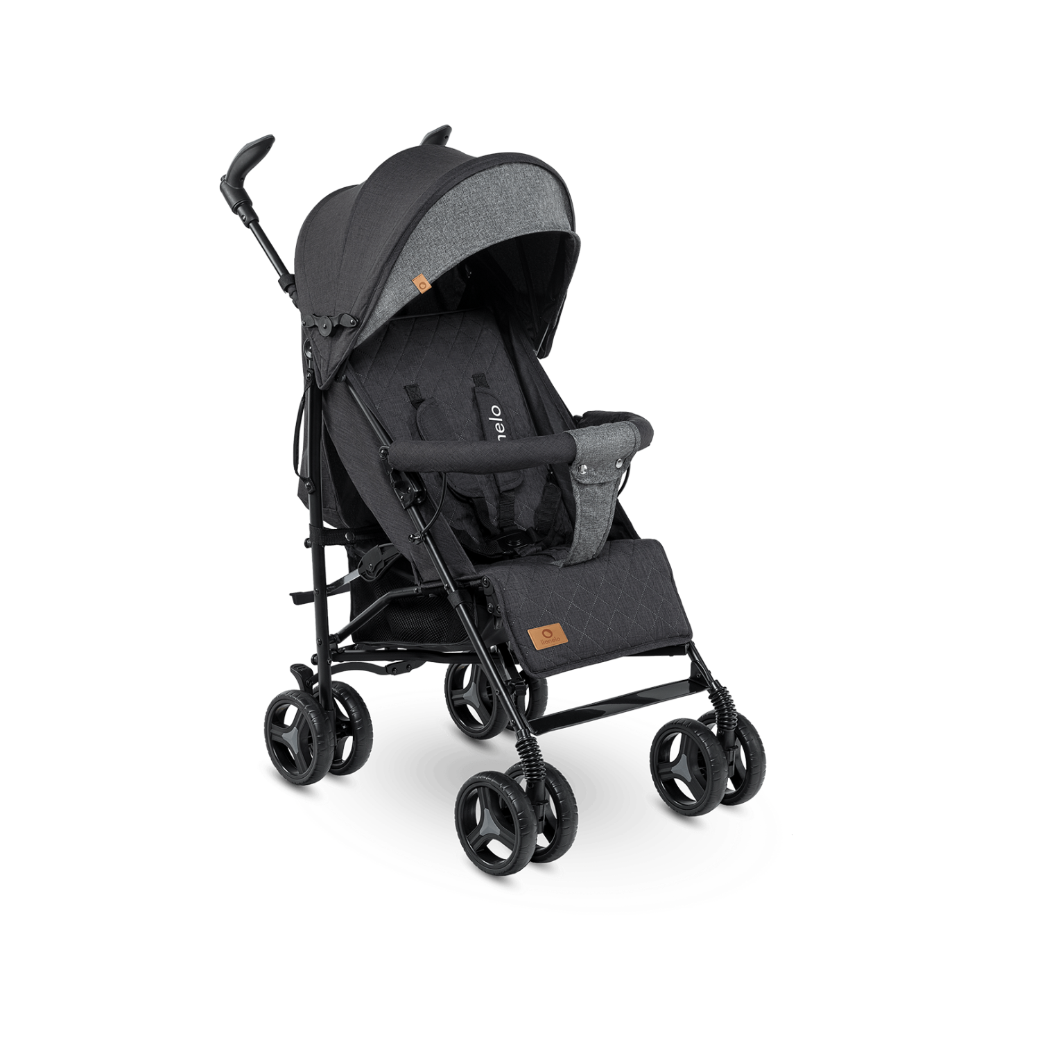 Lionelo Irma Black/Dark Grey — Poussette