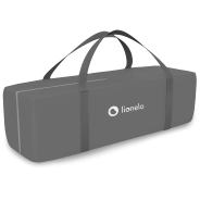 Lionelo Stefi Plus Grey White — Lit bébé 2en1