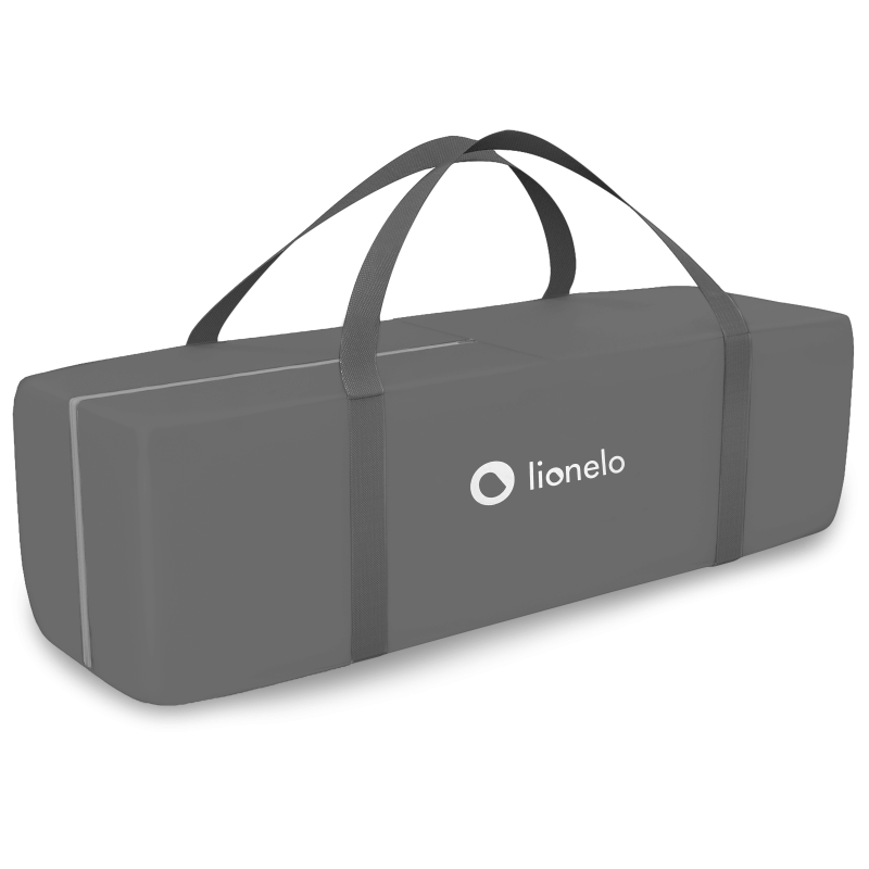 Lionelo Stefi Plus Grey White — Lit bébé 2en1
