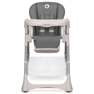 Lionelo Zanna Grey Stone — Chaise haute pour bébé