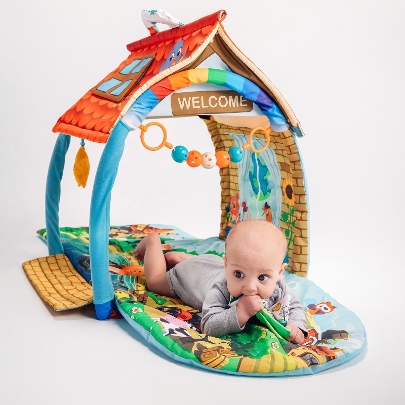 Lionelo Agnes Plus Village — Tapis d'éveil