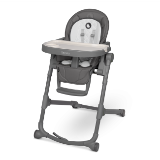 Lionelo Cora Plus Grey Stone — Chaise haute pour bébé