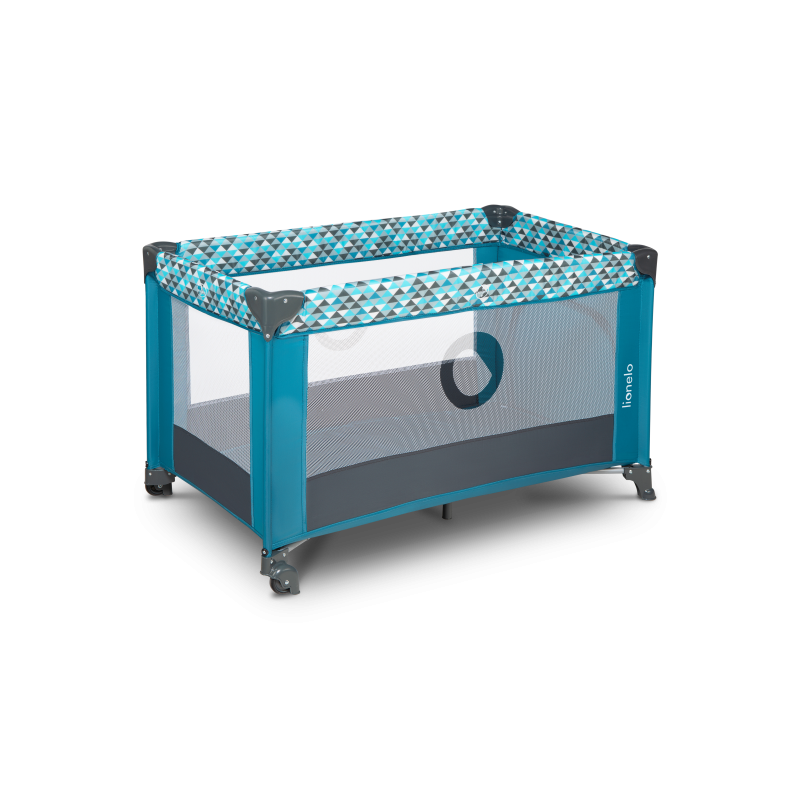 Lionelo Stefi Green Turquoise — Lit bébé 2en1