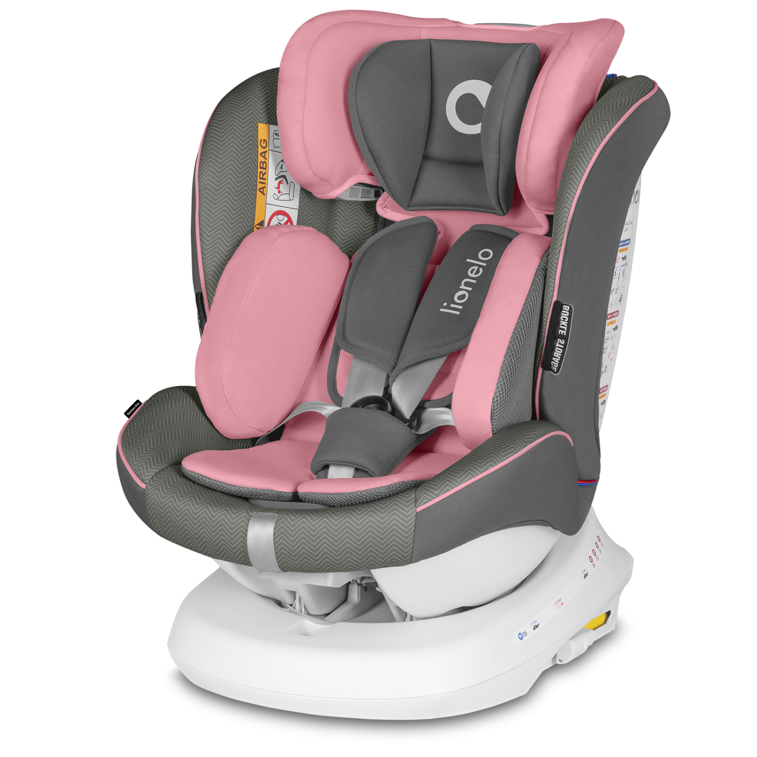 Lionelo Bastiaan One Pink Baby — Siège-auto bébé 0-36 kg
