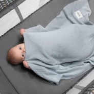 Lionelo Bamboo Blanket Grey — Couverture en bambou