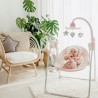 Lionelo Robin Beige — balancelle-transat pour bébé