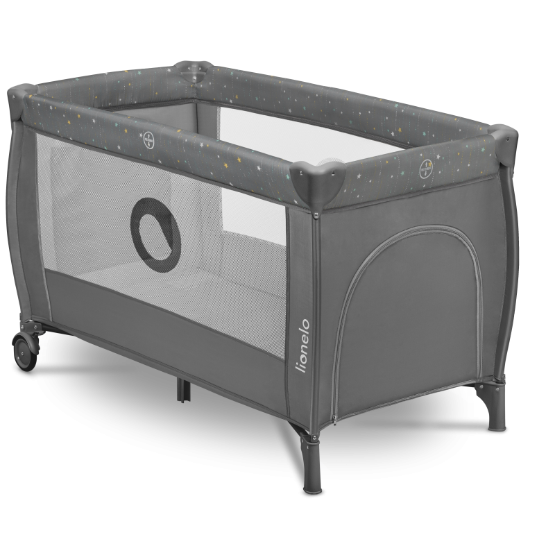Lionelo Stefi Plus Grey Multicolor —  Lit bébé 2en1