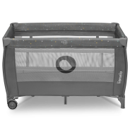 Lionelo Stefi Plus Grey Multicolor —  Lit bébé 2en1