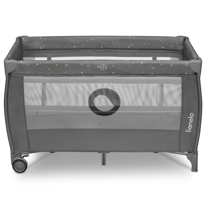 Lionelo Stefi Plus Grey Multicolor —  Lit bébé 2en1