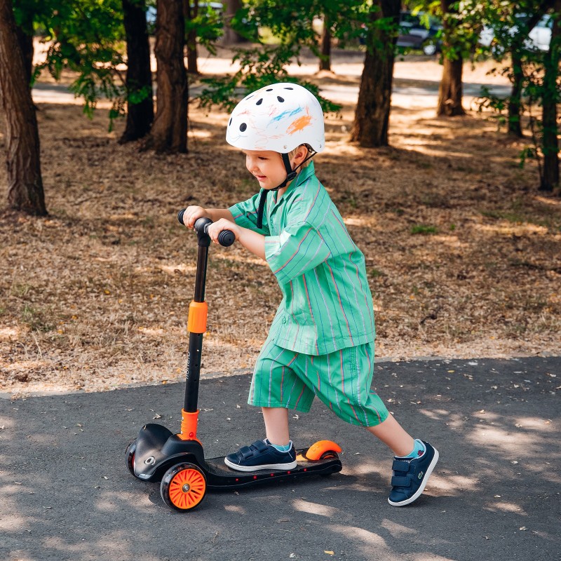 Lionelo Timmy Orange Black — Trottinette