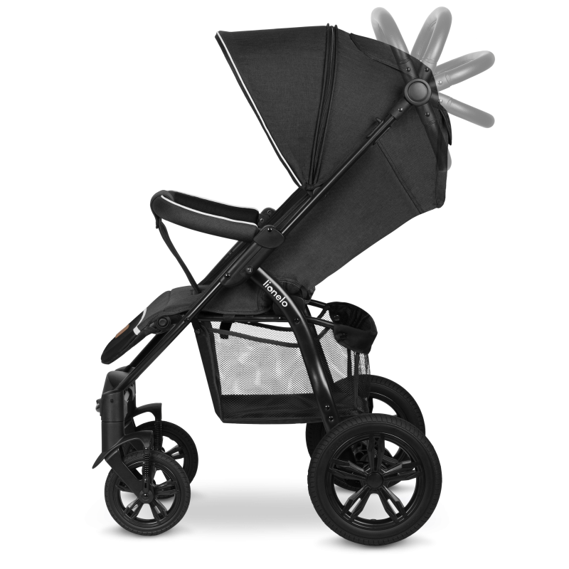 Lionelo Annet Tour Black Carbon — Poussette