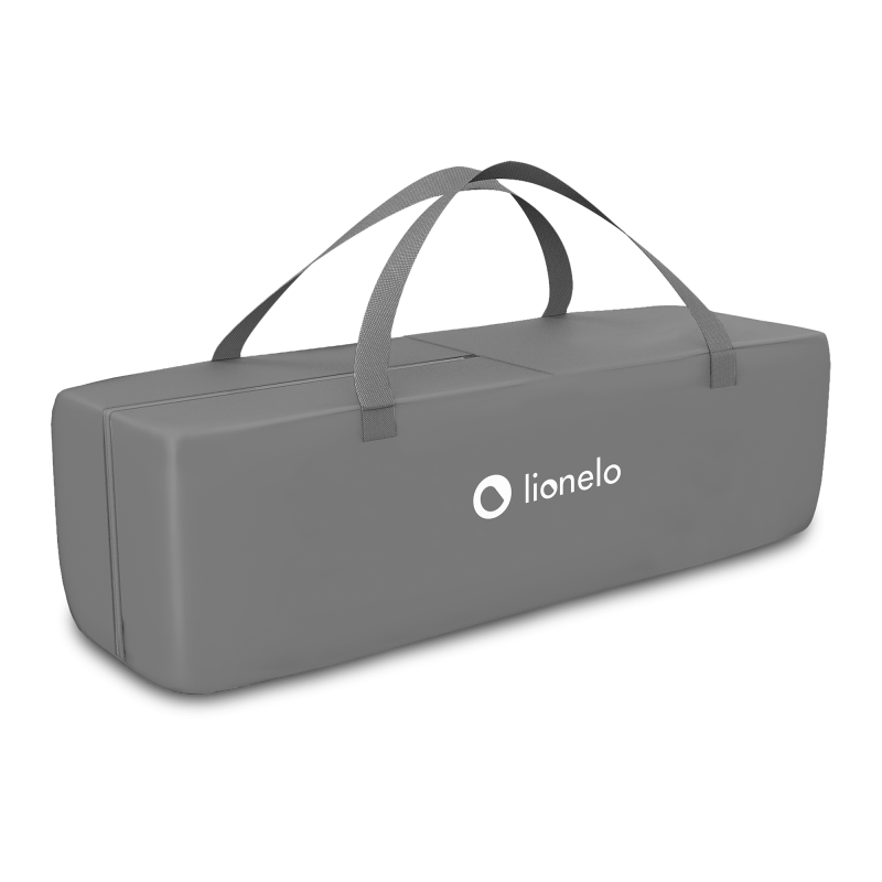 Lionelo Stefi Grey Concrete Multicolor — Lit bébé 2en1