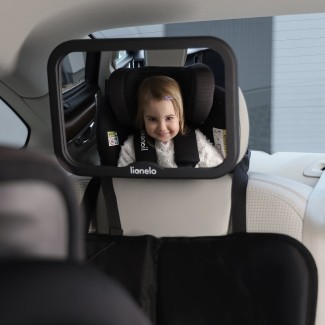 Lionelo Sett Black Carbon — Miroir de surveillance de l’enfant dans la voiture