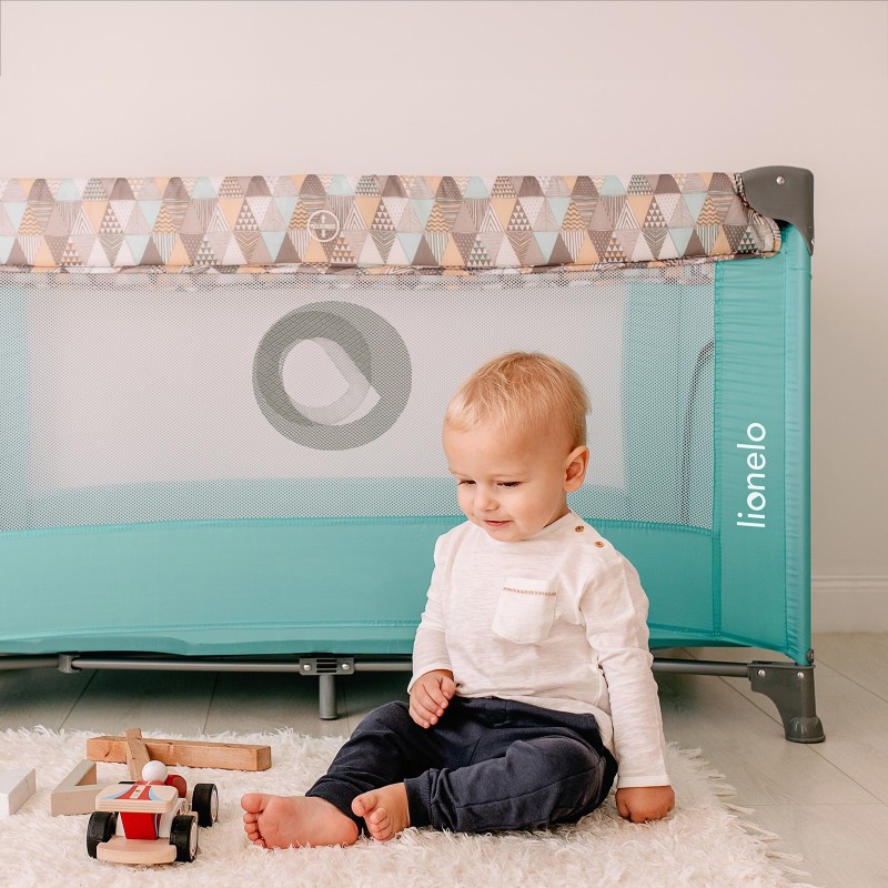 Lionelo Stefi Yellow Lemon — Lit bébé 2en1