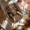 Lionelo Henny Grey Stone — Transat pour bébé avec fonction de bercement