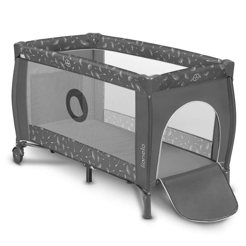 Lionelo Sven Plus Grey Concrete — Lit bébé 2en1