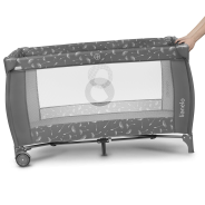 Lionelo Sven Plus Grey Concrete — Lit bébé 2en1