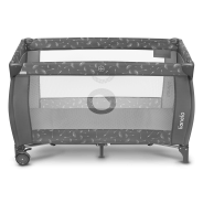 Lionelo Sven Plus Grey Concrete — Lit bébé 2en1