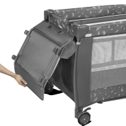 Lionelo Sven Plus Grey Concrete — Lit bébé 2en1