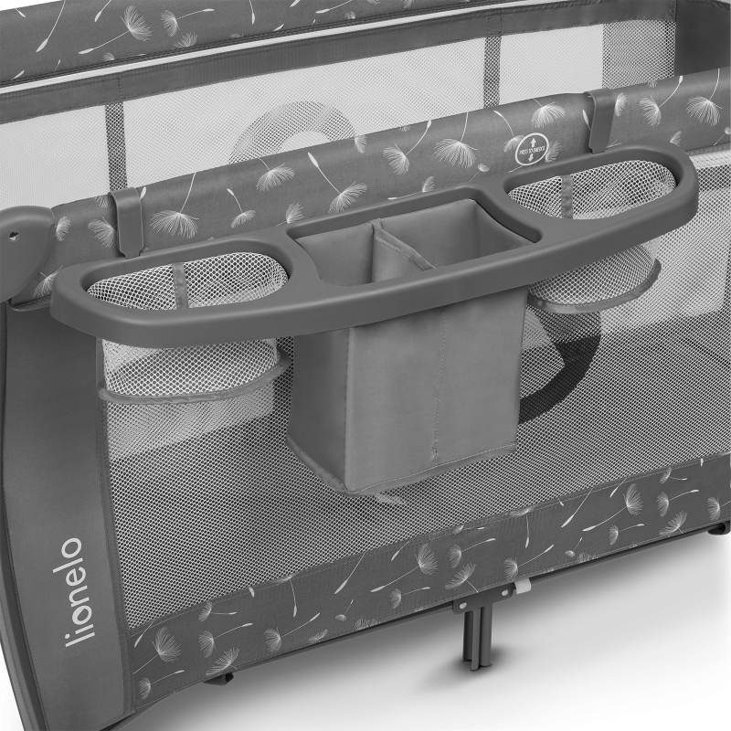 Lionelo Sven Plus Grey Concrete — Lit bébé 2en1