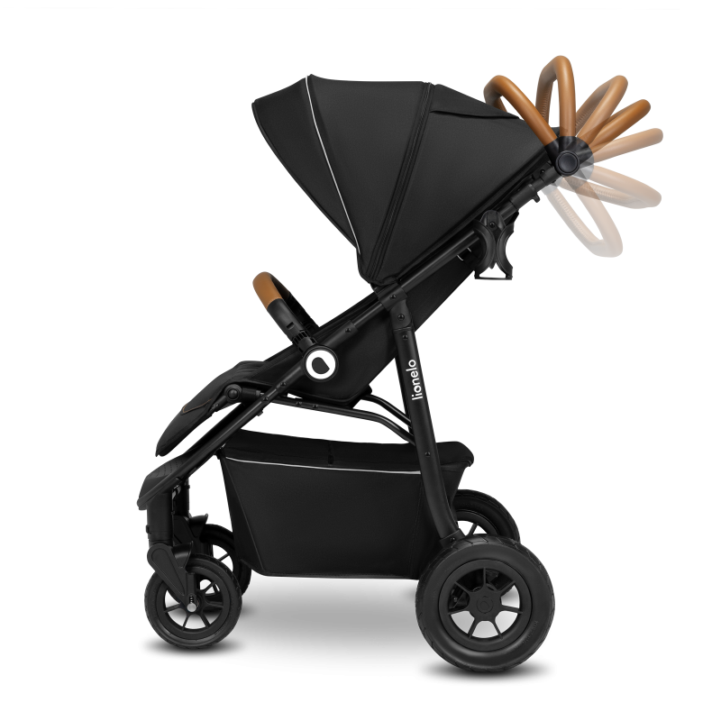 Lionelo Natt Black Onyx — poussette