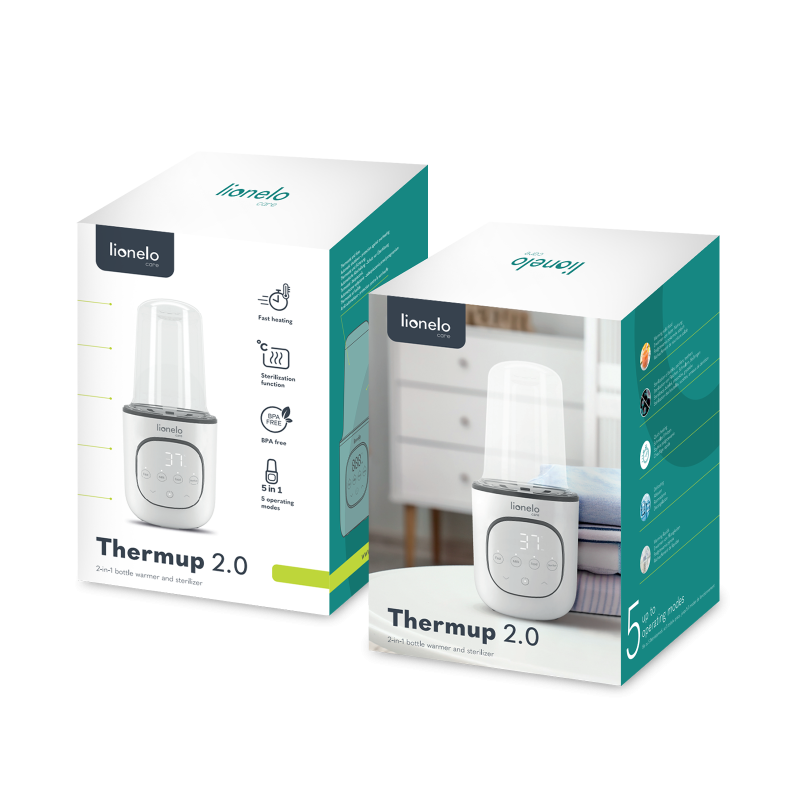 Lionelo Thermup 2.0 White — Chauffe-biberon