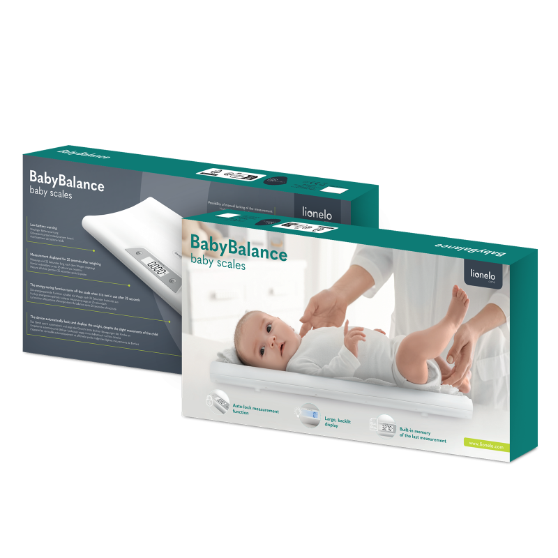 Lionelo Babybalance White — Pèse-bébé