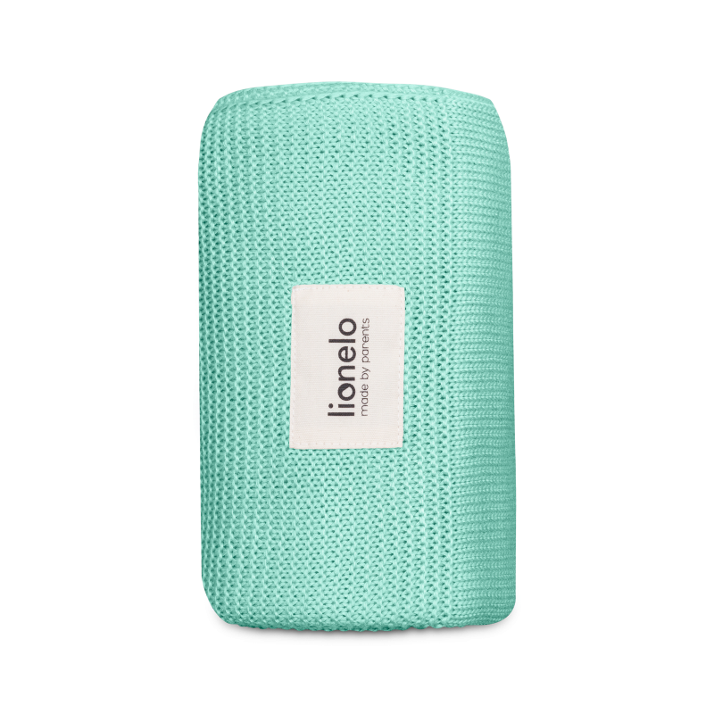 Lionelo Bamboo Blanket Green Mint — Couverture en bambou