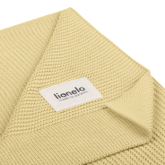 Lionelo Bamboo Blanket Yellow Lemon — Couverture en bambou