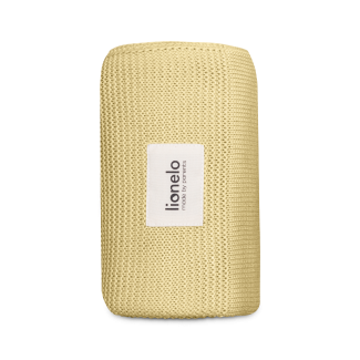 Lionelo Bamboo Blanket Yellow Lemon — Couverture en bambou