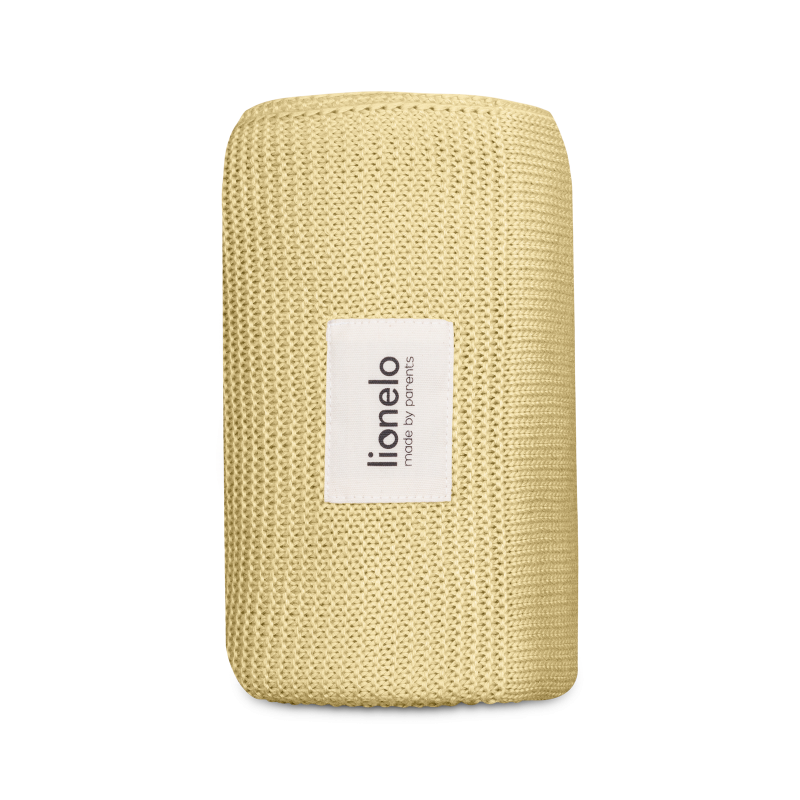 Lionelo Bamboo Blanket Yellow Lemon — Couverture en bambou