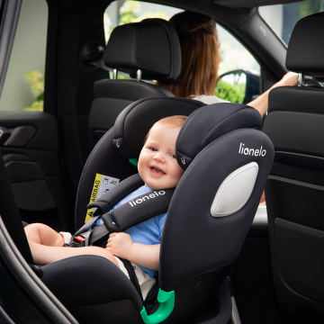 Lionelo ​​Braam Air i-Size Black Carbon — Siège-auto bébé