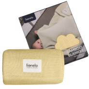 Lionelo Bamboo Blanket Yellow Lemon — Couverture en bambou