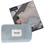 Lionelo Bamboo Blanket Grey — Couverture en bambou