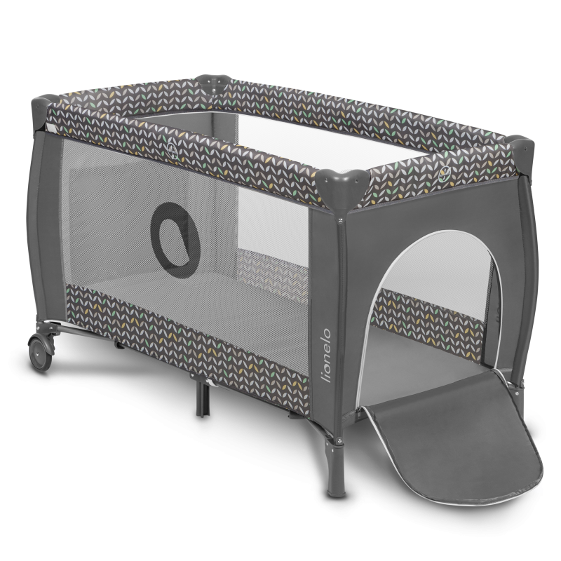 Lionelo Sven Plus Grey Scandi — Lit bébé 2en1