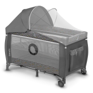 Lionelo Sven Plus Grey Scandi — Lit bébé 2en1