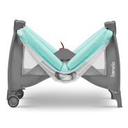 Lionelo Sven Plus Turquoise/Grey — Lit bébé 2en1