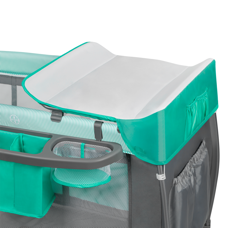 Lionelo Sven Plus Turquoise/Grey — Lit bébé 2en1