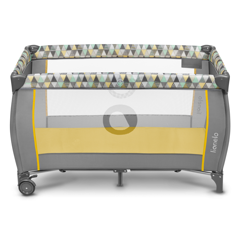 Lionelo Sven Plus Yellow Scandi — Lit bébé 2en1