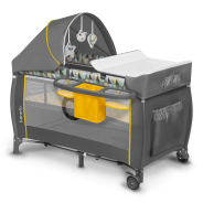 Lionelo Sven Plus Yellow Scandi — Lit bébé 2en1