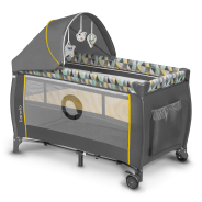 Lionelo Sven Plus Yellow Scandi — Lit bébé 2en1