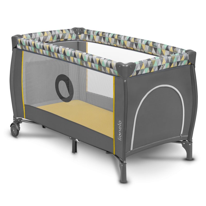 Lionelo Sven Plus Yellow Scandi — Lit bébé 2en1