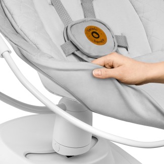 Lionelo Bella Grey Concrete — Balancelle-transat pour bébé