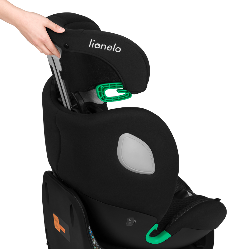 Lionelo ​​Braam Air i-Size Black Carbon — Siège-auto bébé