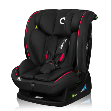 lionelo ​​Aart i-Size Black Carbon Red — Siège-auto bébé