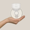 Lionelo Fidi Free Simple White Natural — Tire-lait